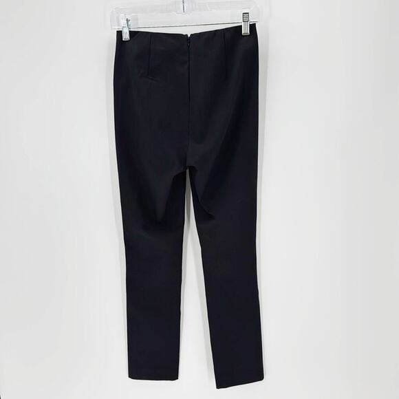 Rag & Bone Simone slim ankle pants  black minimalist office everyday artsy sz 2 - Picture 3 of 8
